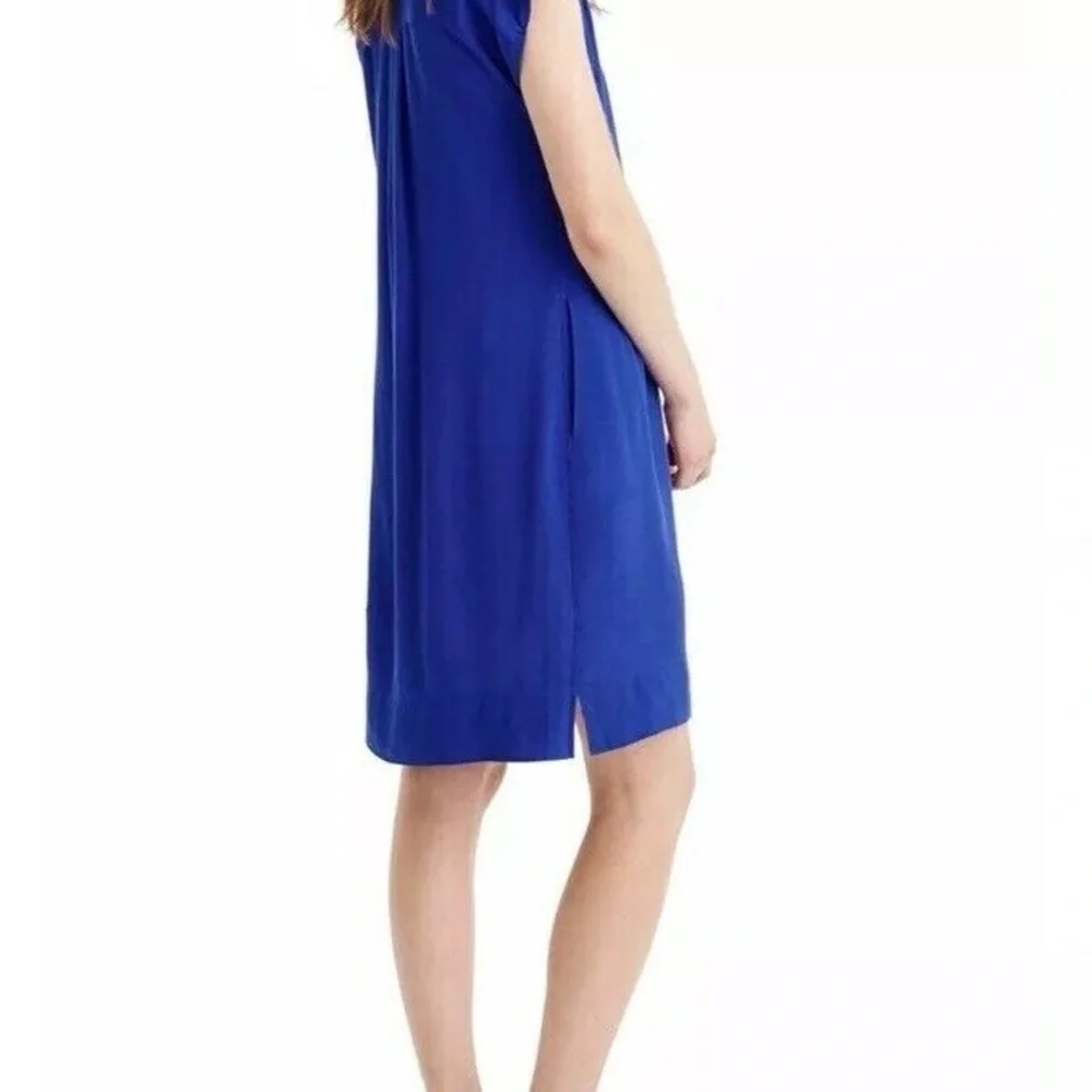 J.crew Bright Ocean Easy Tunic Dress